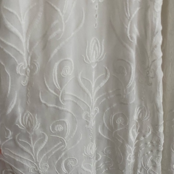 White JOHNNY WAS maxi dress - Picture 3 of 3